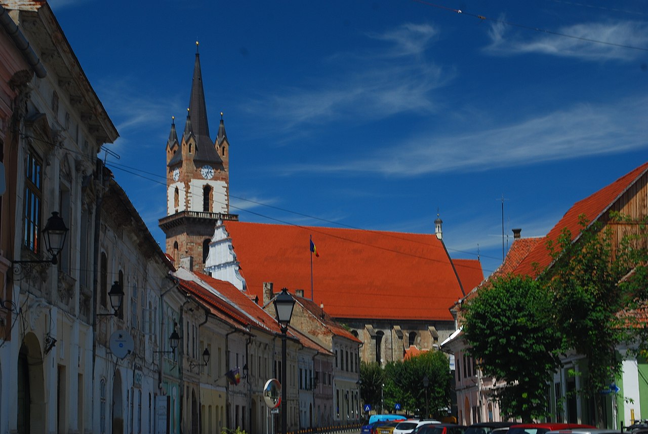 Centrul istoric și Biserica Evanghelică din Bistrița — Bilo